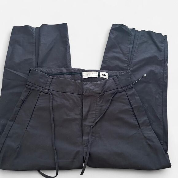 Ch. Chapter ss17 drawstring straight leg crop trouser pants 29 - Picture 2 of 5